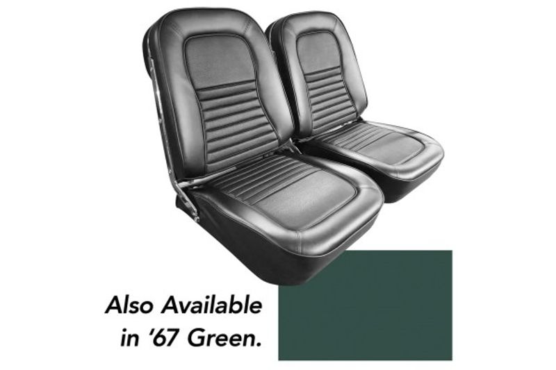 1967  CORVETTE REPRODUCTION VINYL SEAT COVER SET GREEN