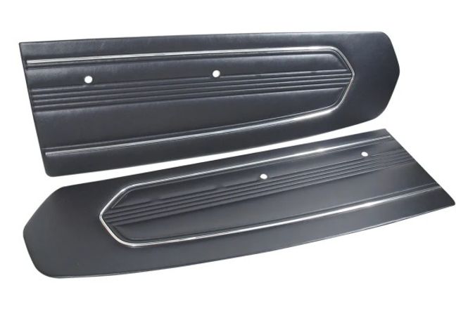 Hovedbilde 1967 MUSTANG STANDARD DØR PANELS - BLACK - TMI
