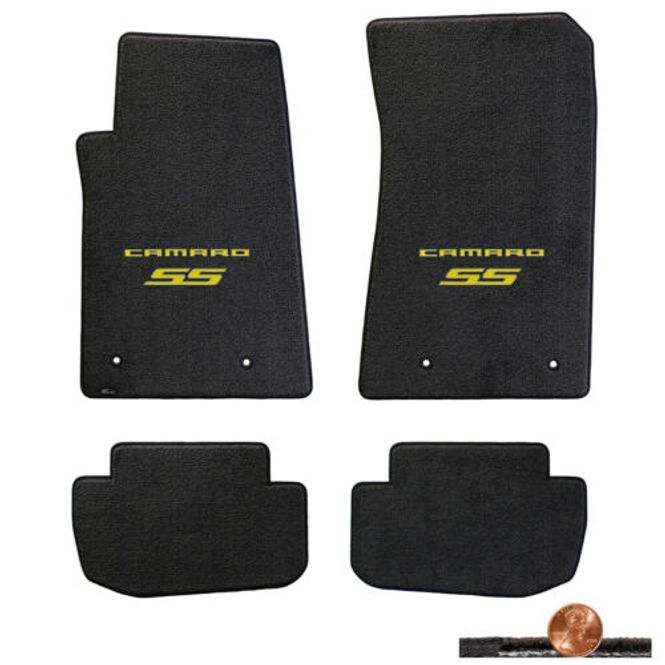 Hovedbilde 2010-2015 Camaro SS 4pc Ebony Classic Loop Floor ...