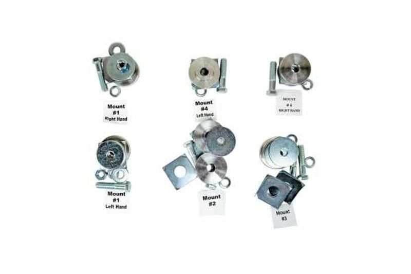 1968-1972 CHEVROLET CORVETTE BODY MOUNTING KIT.