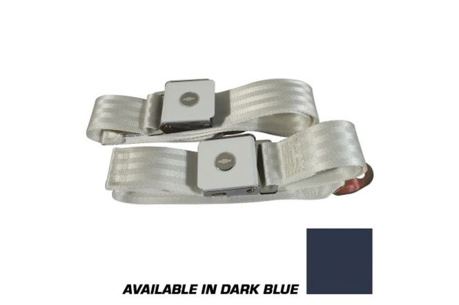 Hovedbilde 1964 CORVETTE SEAT BELTS. LIFT LATCH - DARK BLUE