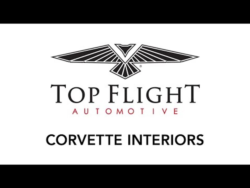 1965 CORVETTE REPRODUCTION VINYL SEAT COVER SET WHITE
