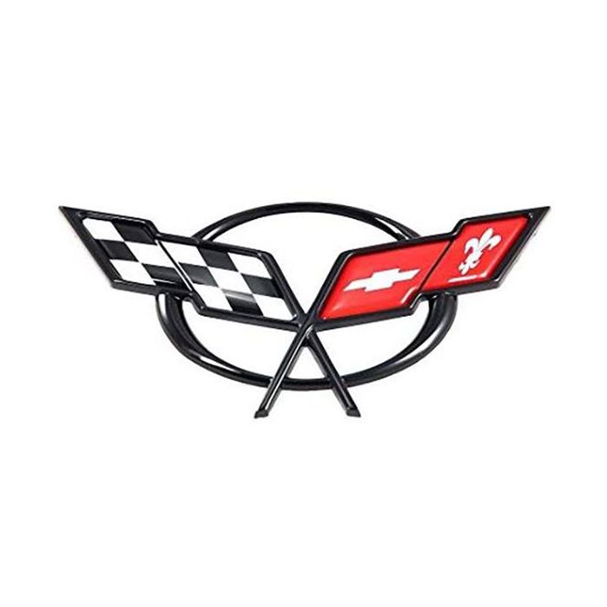 Hovedbilde 1997-2004 Corvette Front Emblem Plast ...